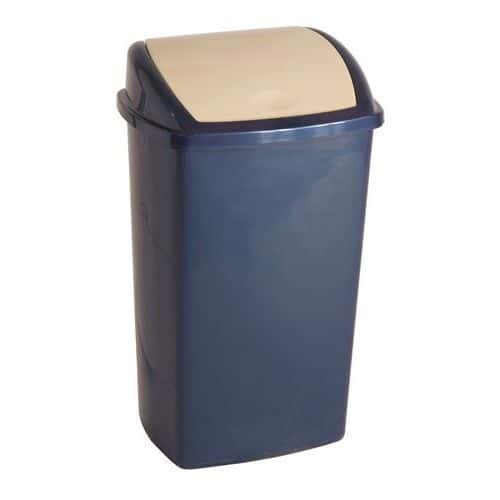 Odpadkový koš 50 l modrý/béžový