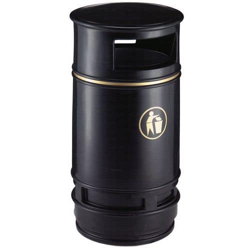 Odpadkový koš Copperfield 90 l černý