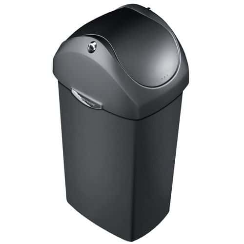 Odpadkový koš s výklopným víkem Swing Lid Can 60 l šedý