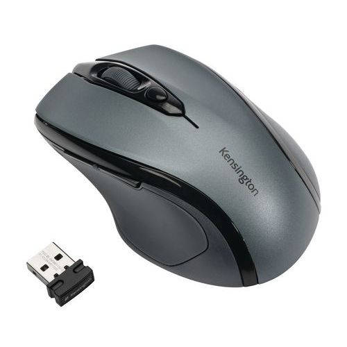 Optická bezdrátová myš Kensington Pro Fit Mid-Size, šedá