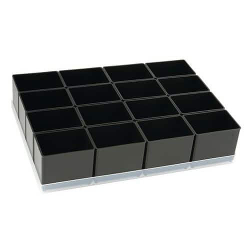 Sada 16-ti ESD plastových boxů Raaco do kufru Raaco