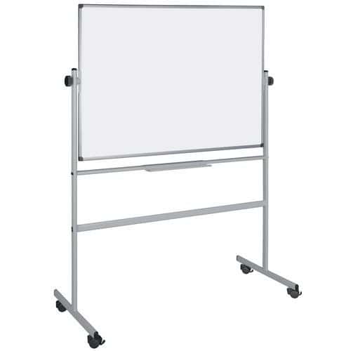 Přenosná otočná tabule Bi-Office, plocha pro psaní smaltovaná, 100x 200 cm