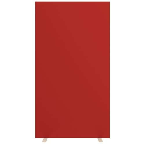 Textilní oboustranný paraván EasyScreen, 94 x 174 cm, červený