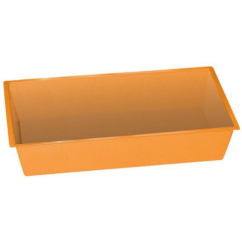 Ocelová záchytná vana Manutan Expert, kapacita 75 l