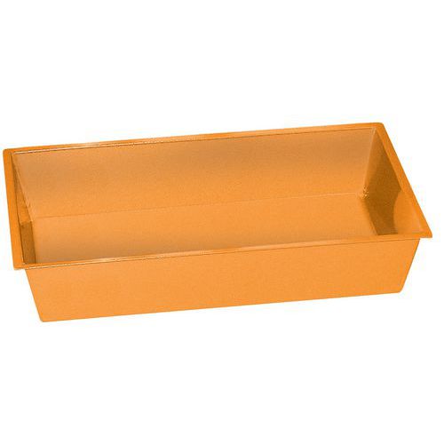 Ocelová záchytná vana Manutan Expert, kapacita 25 l