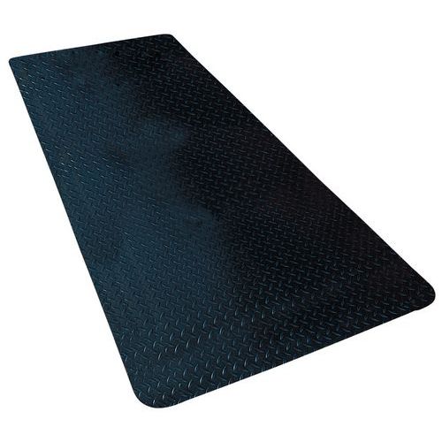 Protiúnavová rohož Cushion Trax® s diamantovým povrchem, černá, 91 x 60 cm