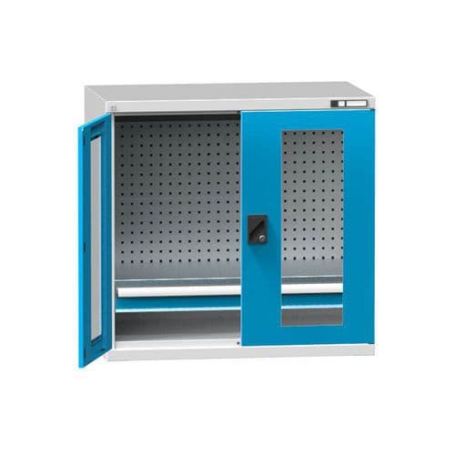 Nářaďová skříň SK1-006S, 1044 x 625 x 1000 mm, šedá-modrá