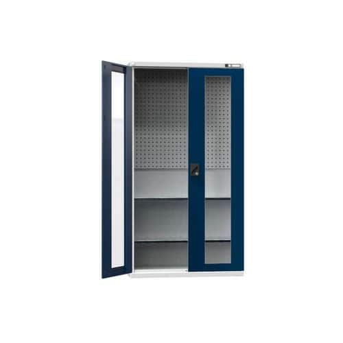 Nářaďová skříň SK2-003S, 1044 x 405 x 1950 mm, šedá-tmavě modrá