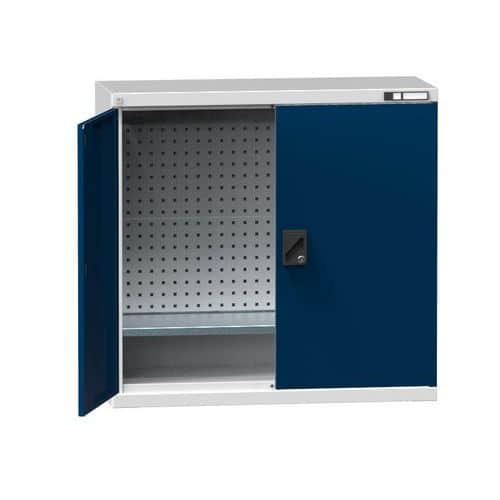 Nářaďová skříň SK2-004, 1044 x 405 x 1000 mm, šedá-tmavě modrá
