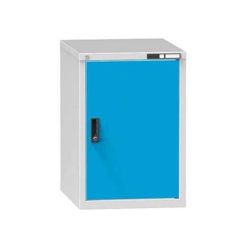 Zásuvková skříň ZE1, 578 x 753 x 840 mm, šedá-modrá