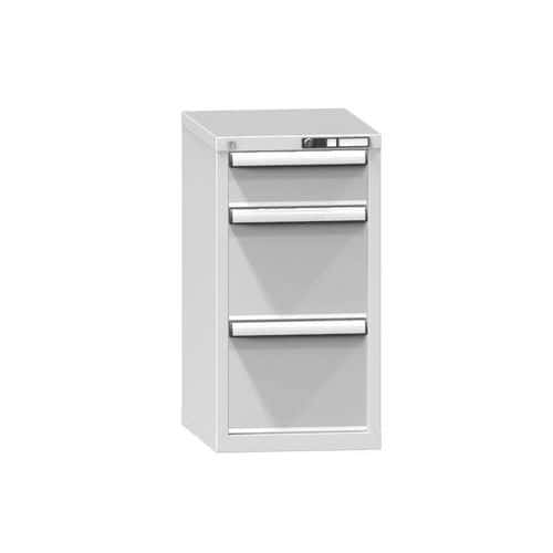 Zásuvková skříň ZL3, 442 x 600 x 840 mm, šedá-šedá