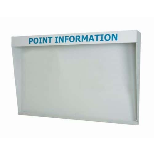 Nástěnný informační panel Bott, 70 x 120 x 20 cm