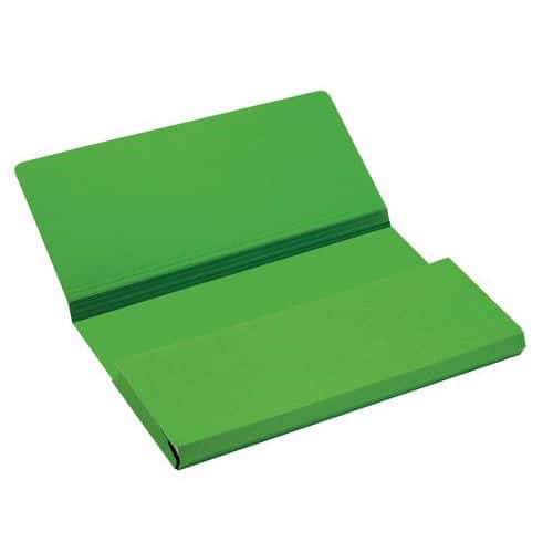 Papírové spisové desky Jalema Secolor Folio, zelené, 10 ks
