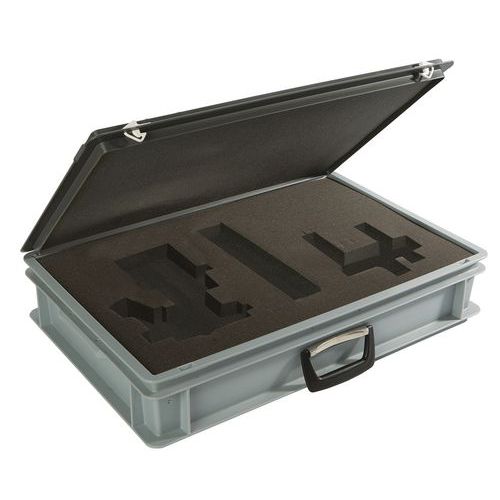 Sada předřezaných pěnových dílů pro kufr, 40 x 30 cm, předřezaná pěnová deska + 2 tenké desky