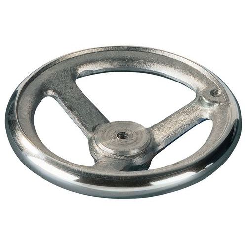 Hliníkové ruční kolo,průměr náboje: 42 mm .