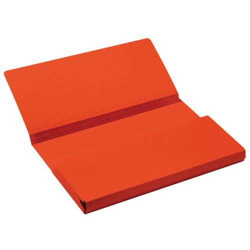 Papírové spisové desky Jalema Secolor Folio, červené, 10 ks