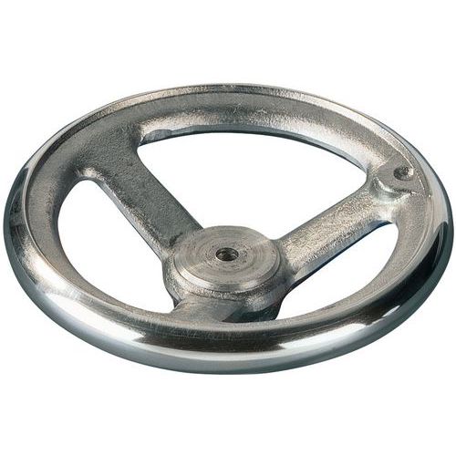 Hliníkové ruční kolo, průměr náboje: 32 mm .