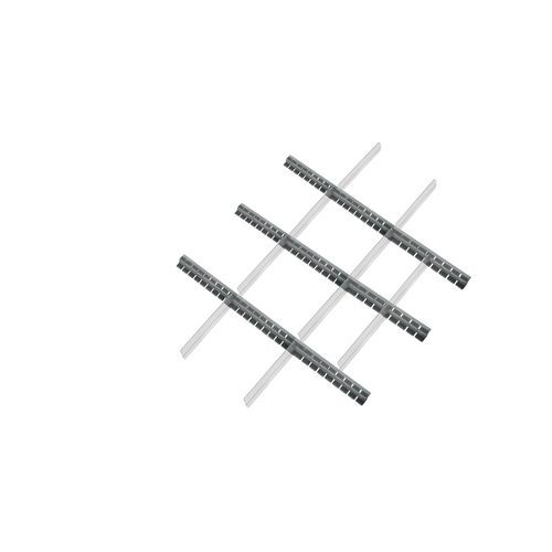 Sada dělících vložek do zásuvek Lista, 100 x 610 mm 18 přihrádek