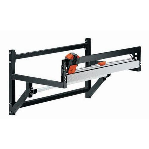 Nástěnný odvíječ papíru/řezák, průměr role max. 50 cm, šířka řezu 125 cm