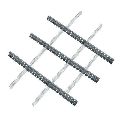 Sada dělících vložek do zásuvek Lista, 200 x 910 mm 18 přihrádek