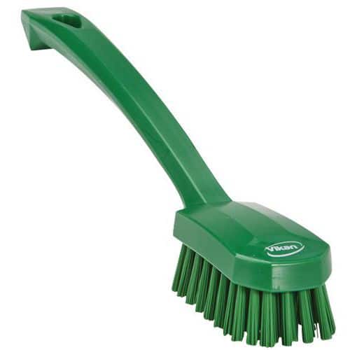 Plastový kartáč na nádobí Vikan, 26 cm, zelená