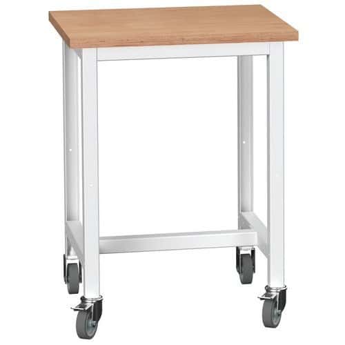 Mobilní dílenský stůl Bott Verso Storage, 93 x 70 x 60 cm, multiplex, šedá-šedá