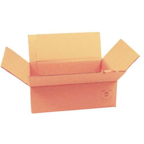 Kartonová krabice Double z dvouvrstvé lepenky, 150 x 300 mm