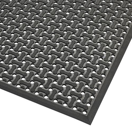 Průmyslová oboustranná rohož Superflow® XT s děrovaným povrchem, 91 x 152 cm