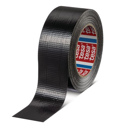 Textilní univerzální lepicí páska Tesa 4615, 50 mm x 50 m, černá