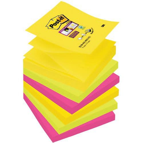 Samolepící bločky Post-it, 76 x 76 mm, 90 listů, Rio