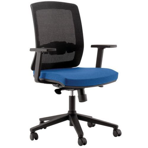 Kancelářská židle Quadrifoglio Deluxe, modrá