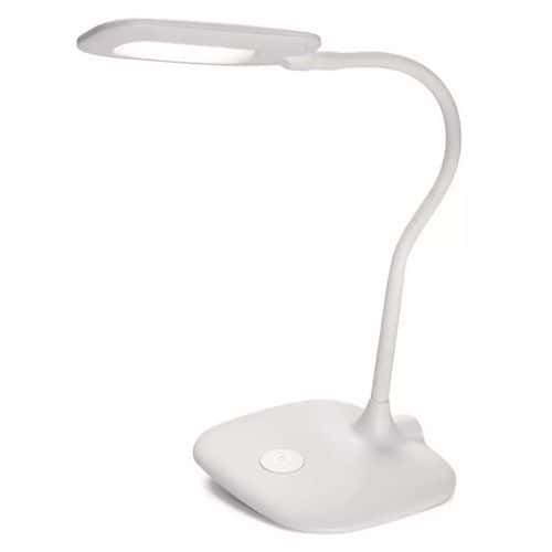 LED stolní lampa Stella, bílá