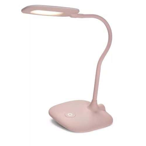 LED stolní lampa Stella, růžová