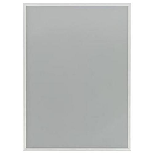 Rám na plakáty P25, ostré rohy, stříbrný, B1