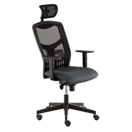 Kancelářská židle Mary II, šedá