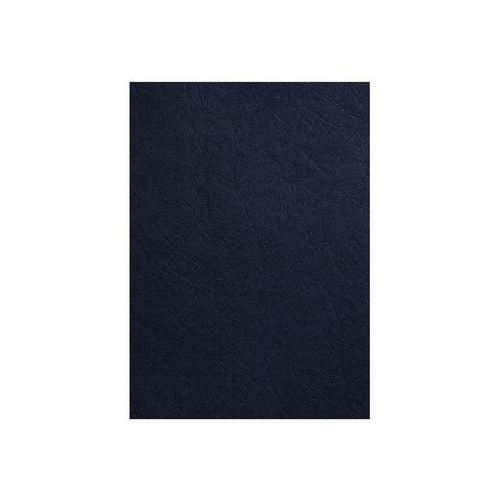 Desky pro kroužkovou vazbu, karton imitace kůže, černé