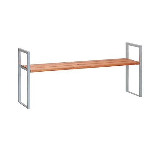 Parkové lavičky Delion s područkami, šířka 100 cm