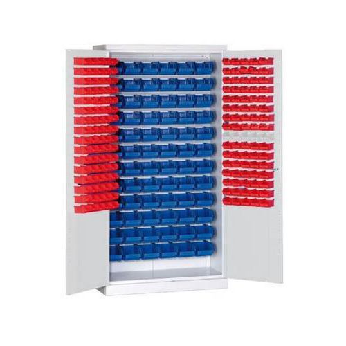 Skříň s boxy (232 ks), šedá