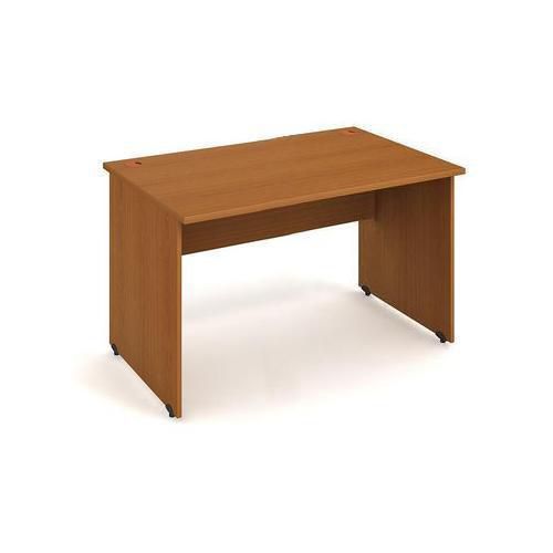Kancelářský stůl Gate, 140 x 80 x 75,5 cm, rovné provedení, dezén třešeň