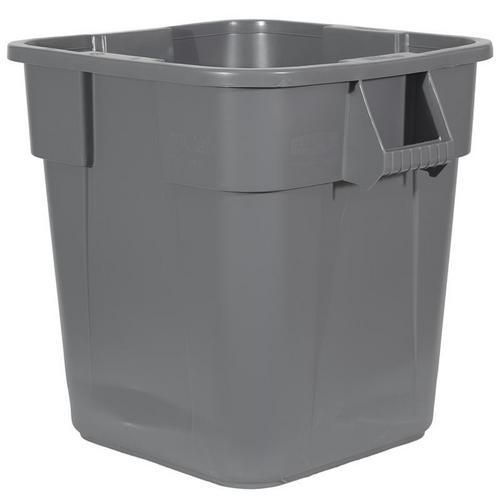 Plastový kontejner Rubbermaid Square, objem 106 l, šedý