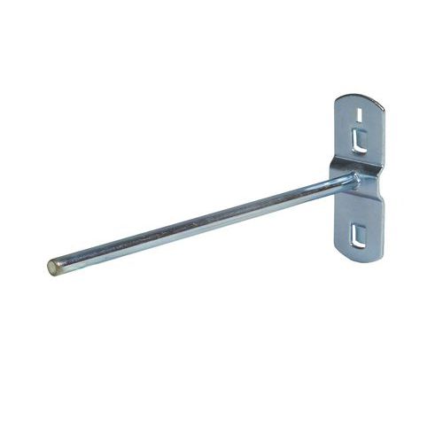 Háček na nářadí, jednoduchý, 0 o, délka 150 mm