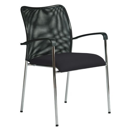 Konferenční židle Spider, černá