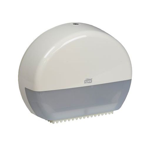 Zásobník na toaletní papír v rolích Tork T-Box Mini, bílý