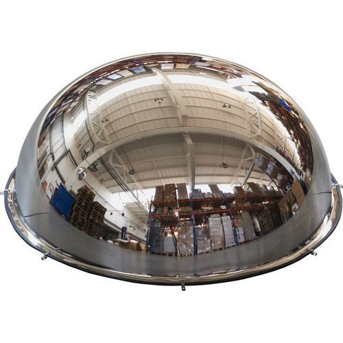 Průmyslové parabolické zrcadlo, polokoule, 1200 mm - Manutan Expert