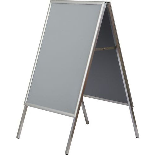 Áčkový reklamní stojan P25, ostré rohy, B2