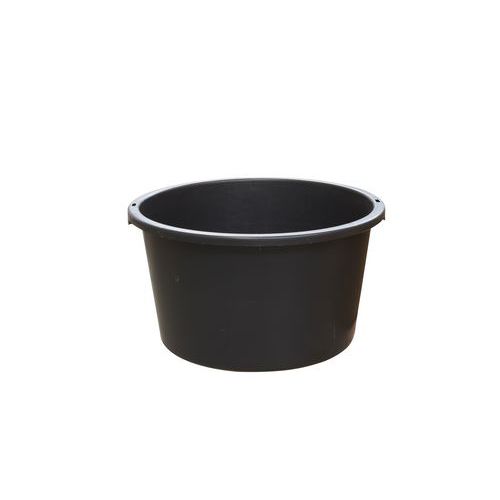 Stavební vědro, 40 l, černé