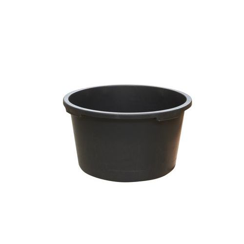 Stavební vědro, 65 l, černé