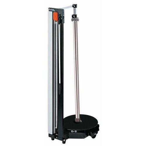 Mobilní odvíječ papíru, vertikální, průměr role 45 cm, šíře role 125 cm