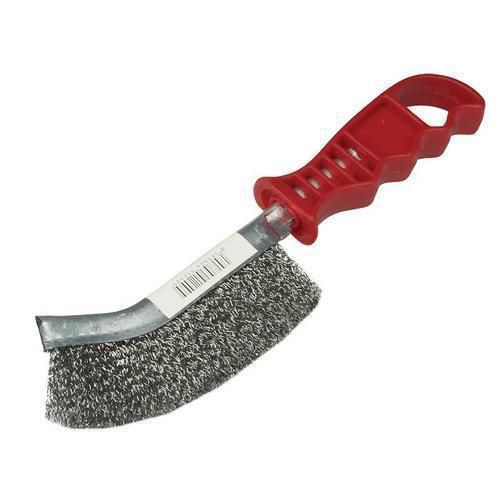 Kartáč drátěný ocelový vlnitý, nerez