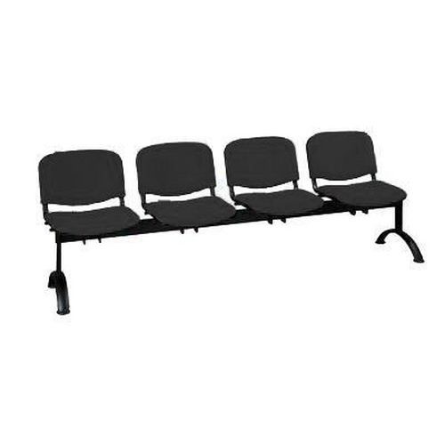 Lavice Viva, čtyřmístná, černá